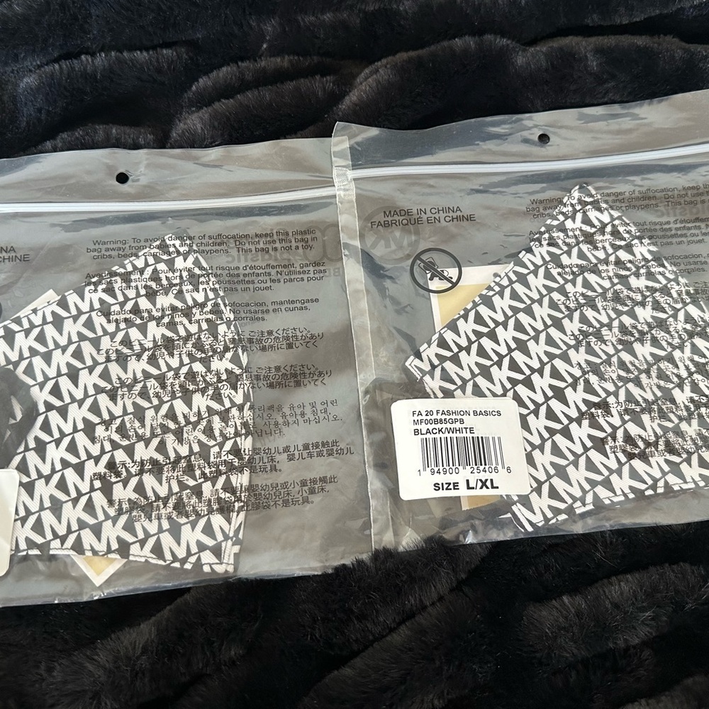 Michael Kors face coverings *NWT